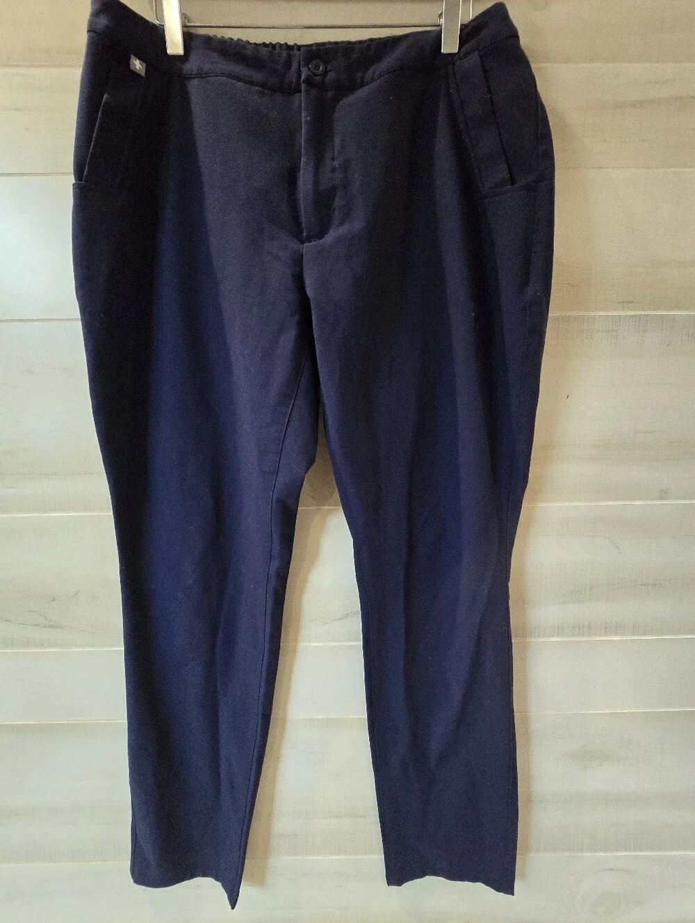{L} FIGS Men's Technical Collection Scrub Trousers Pants Navy